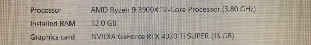 Nvidia GeForce RTX 4070 Ti SUPER464972388542064641