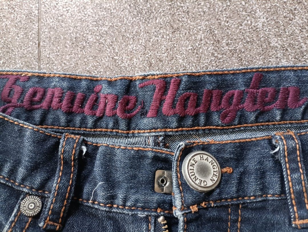 Original HangTen Pants (Category: Jeans) located in Banga. Submitted by princess.declutter (Listing ID 1439996421, Image 2). Description: Low-rise Skinny Jeans w/minimal issue (see pic attached) Waist: 40cm slightly stretchable Length: 102cm COD (Cash On Delivery) Supported via Enstack Ph.