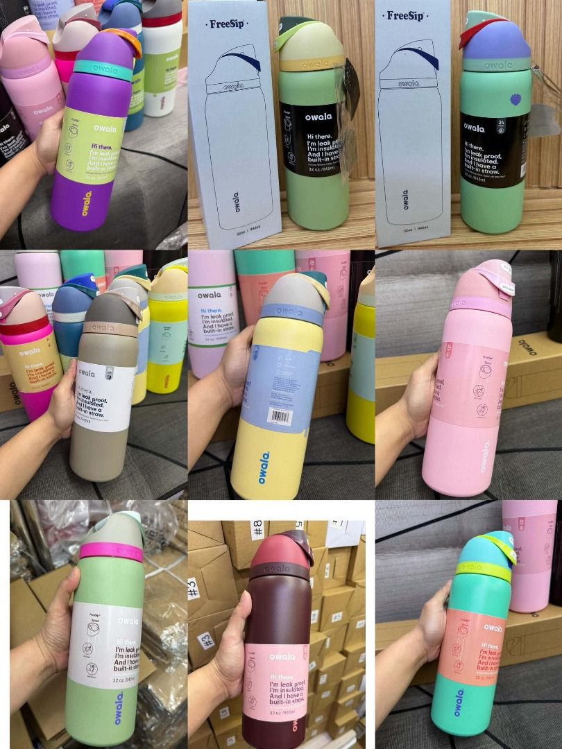 Owala 32 oz Tumbler with Straw (Category: Water Bottles & Tumblers) located in Baguio. Submitted by ayreesh_meyyy (Listing ID 1440049136, Image 2). Description: - Owala 32 oz Tumbler - Leak-proof design - Insulated to keep drinks cold - Features a convenient built-in straw - Available in various fun designs - Perfect for on-the-go hydration.
