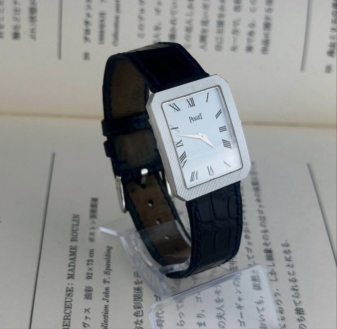 Piaget Protocole (Category: Men's Watches) located in Manila. Submitted by lugs.to.lugs (Listing ID 1440035222, Image 3). Description: Available for Sale PIAGET Protocole 18K Gold • Ref. 90154 • 26mm x 30mm Gold Case • Men’s, Unisex • 18K Gold Case • Roman Number, Paper White Dial • Original Croc Piaget Strap Fitted • 18K Tang Buckle • Unit and Service Center Authentication Receipt Price: PHP 345,000.