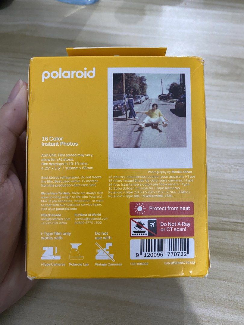 Polaroid Color i type fil m (Category: Stamps & Prints) located in Manila. Submitted by ejothegod (Listing ID 1440159634, Image 3). Description: For sale rush 16sheets 2k (nego if kunin agad) -POLAROID Color i type film Recto/espña area Meetup ot lalamove.