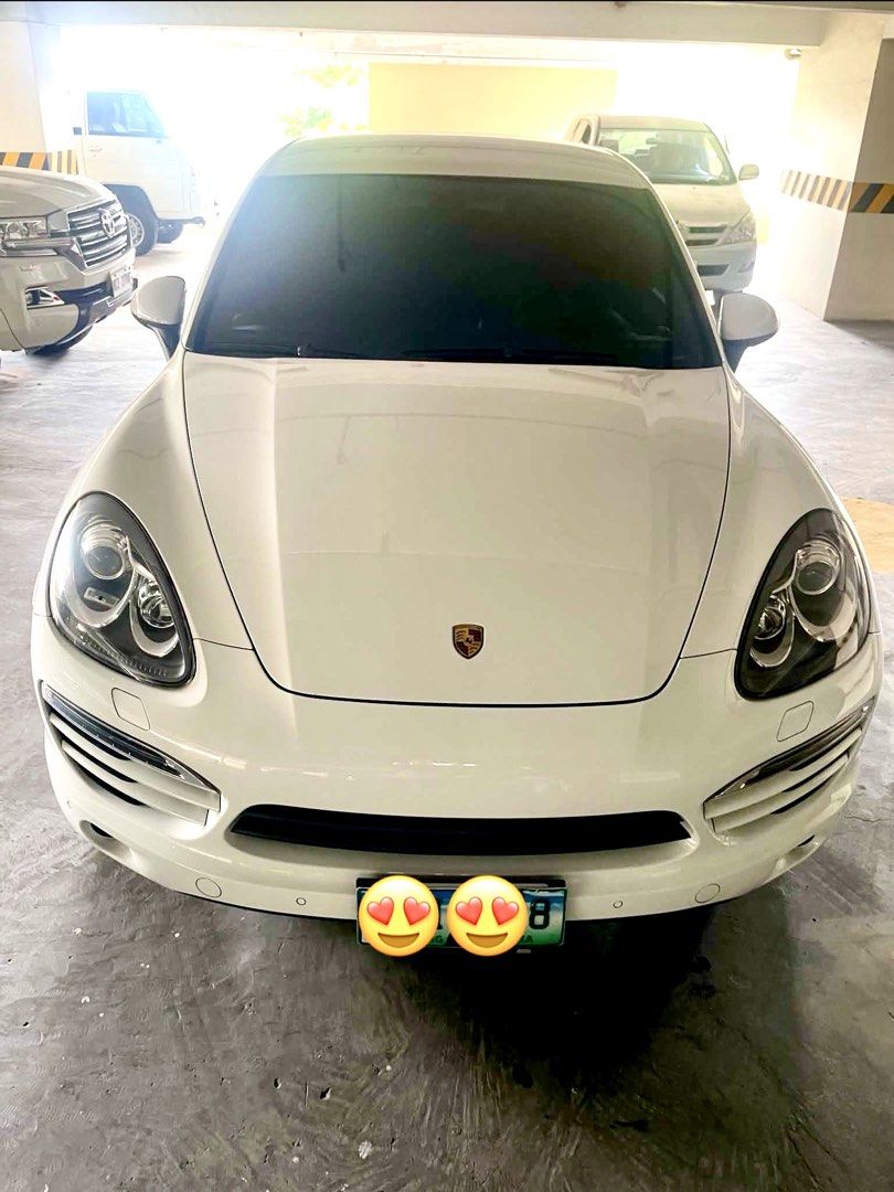 Porsche Cayenne 3.0 Diesel (A) (Category: Used Cars) located in Makati City. Submitted by xaannee (Listing ID 1440052277, Image 3). Description: 2012 Porsche Cayenne Diesel – Pristine Condition ​Price: ₱1,700,000 Selling low: ₱1,399,999 ​ ​Key Specifications & Features: ​Engine: Fuel-efficient V6 Diesel ​Mileage: 67,xxx kms (Authentic low mileage) ​Plate Ending: 8 (Thursday coding) ​Condition: Fresh, smoke-free interior with a very smooth, luxuri