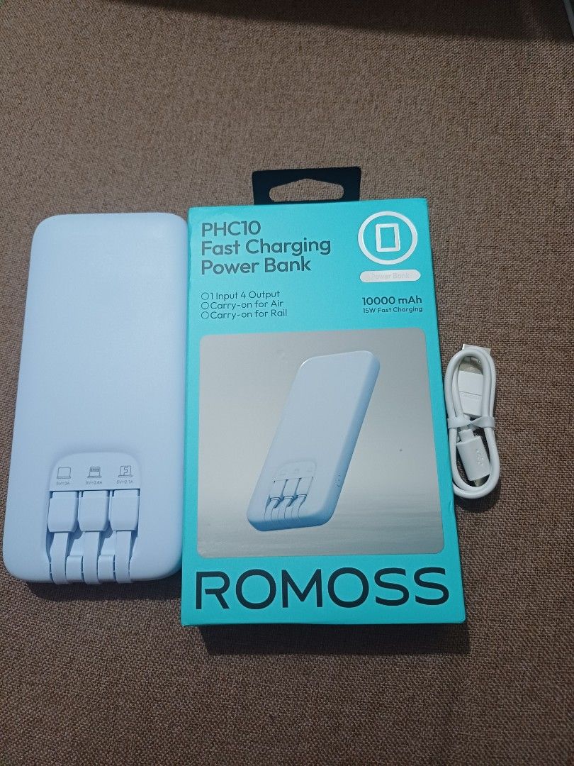 Power Bank 10000 mAh (Category: Batteries & Power Banks) located in Pasig City. Submitted by wisefish.626cb7 (Listing ID 1439995018, Image 2). Description: .