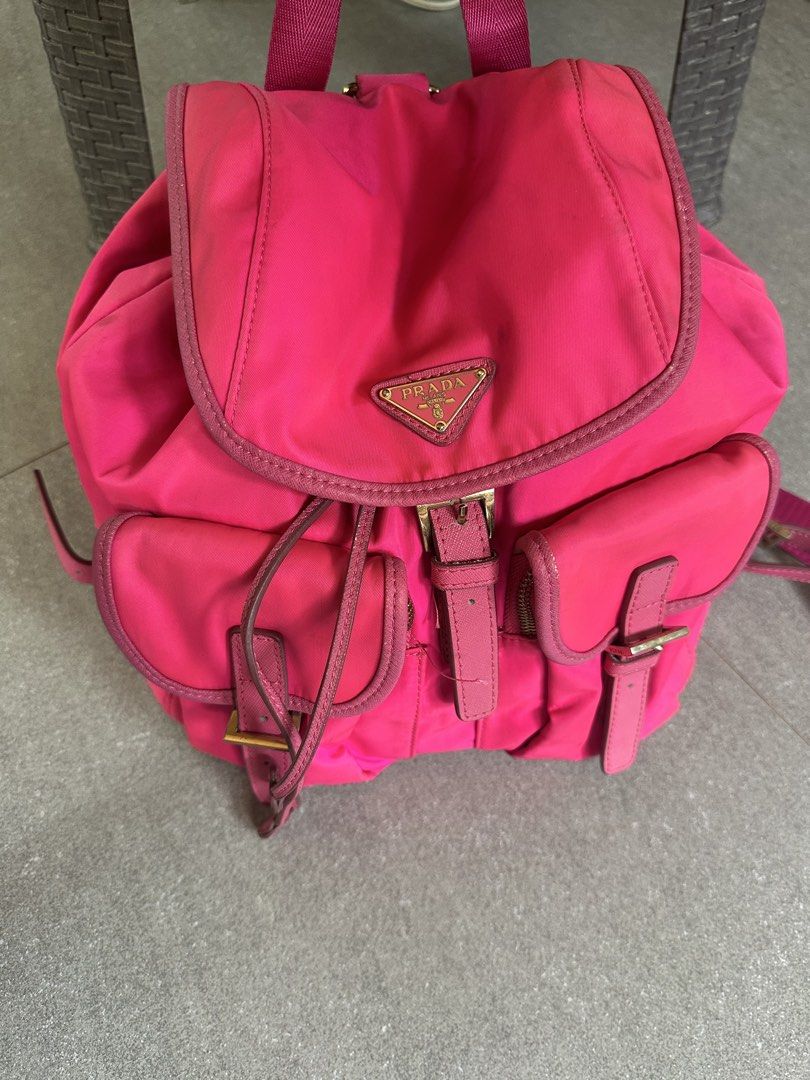 PRADA Nylon Backpack (Category: Luxury Bags & Wallets) located in Butuan. Submitted by wear.next (Listing ID 1440054702, Image 2). Description: No inclusion .