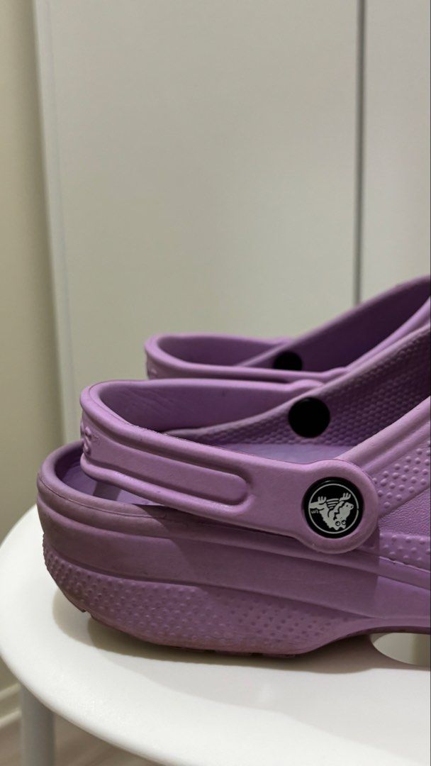 Purple Crocs Classic Clogs (Category: Slippers and slides) located in Marikina City. Submitted by decltqueen (Listing ID 1440165792, Image 3). Description: .