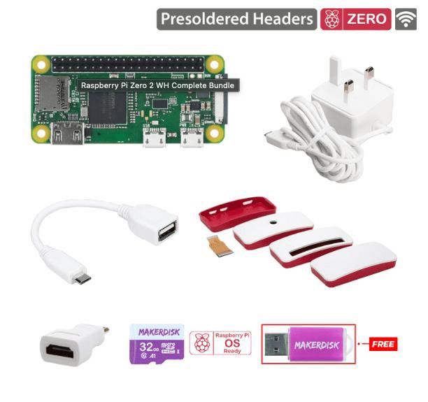 Raspberry Pi Zero 2 W H, Waveshare e-ink + Pisugar battery464610884353402881