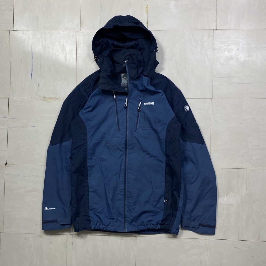 Regatta Great Outdoors Blue Hooded Jacket (Category: Coats, Jackets and Outerwear) located in Cebu City. Submitted by cjakosalem02 (Listing ID 1440168085, Image 1). Description: - Regatta Great Outdoors hooded jacket - Full zip closure - Multiple zippered pockets - Adjustable hood - Perfect for outdoor adventures.