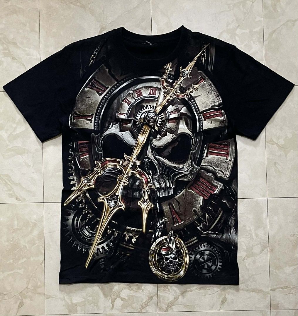 Rock chang skull all over print (Category: Tshirts & Polo Shirts ) located in Manila. Submitted by partidothrift (Listing ID 1440158368, Image 1). Description: .
