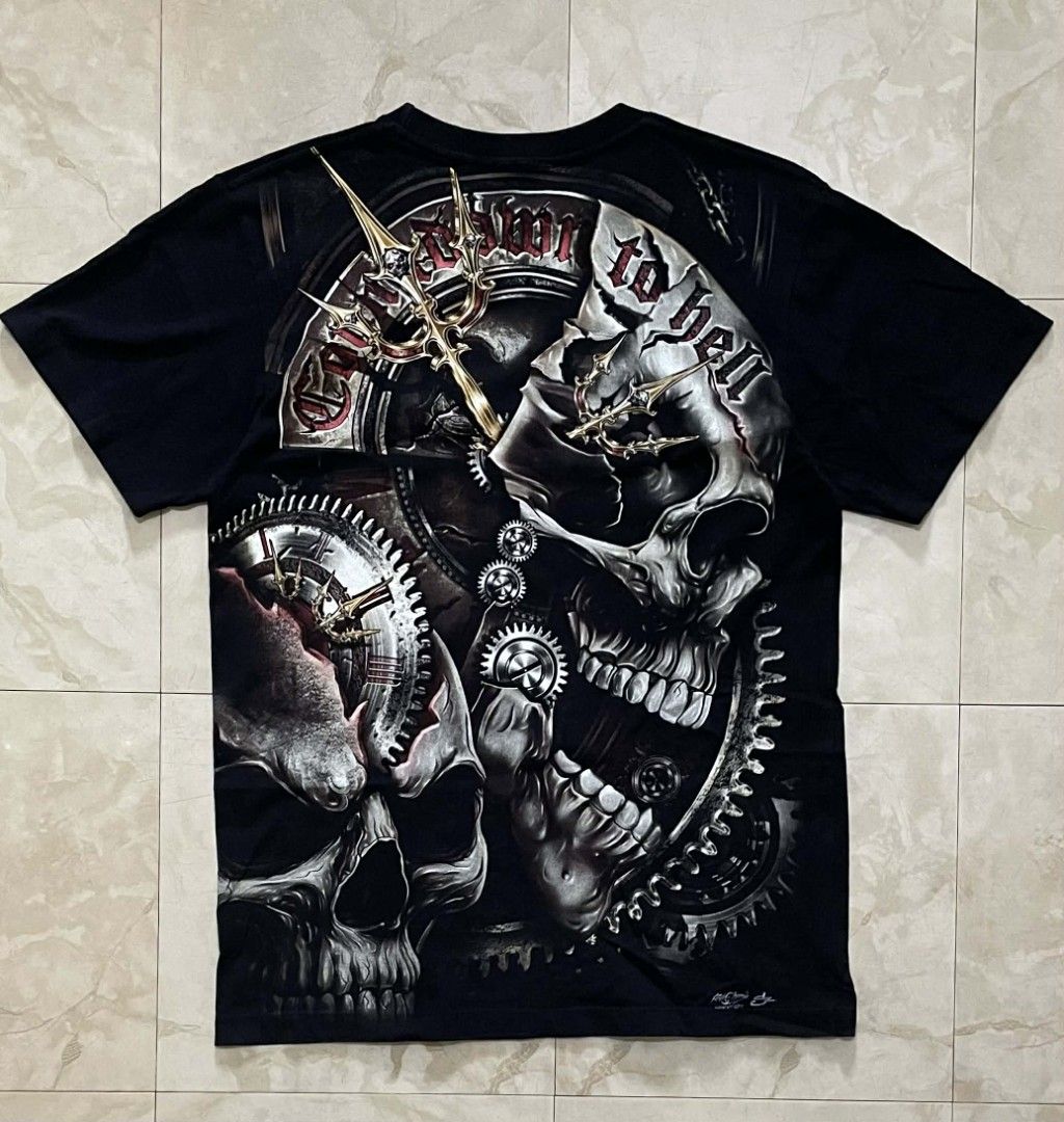 Rock chang skull all over print (Category: Tshirts & Polo Shirts ) located in Manila. Submitted by partidothrift (Listing ID 1440158368, Image 2). Description: .