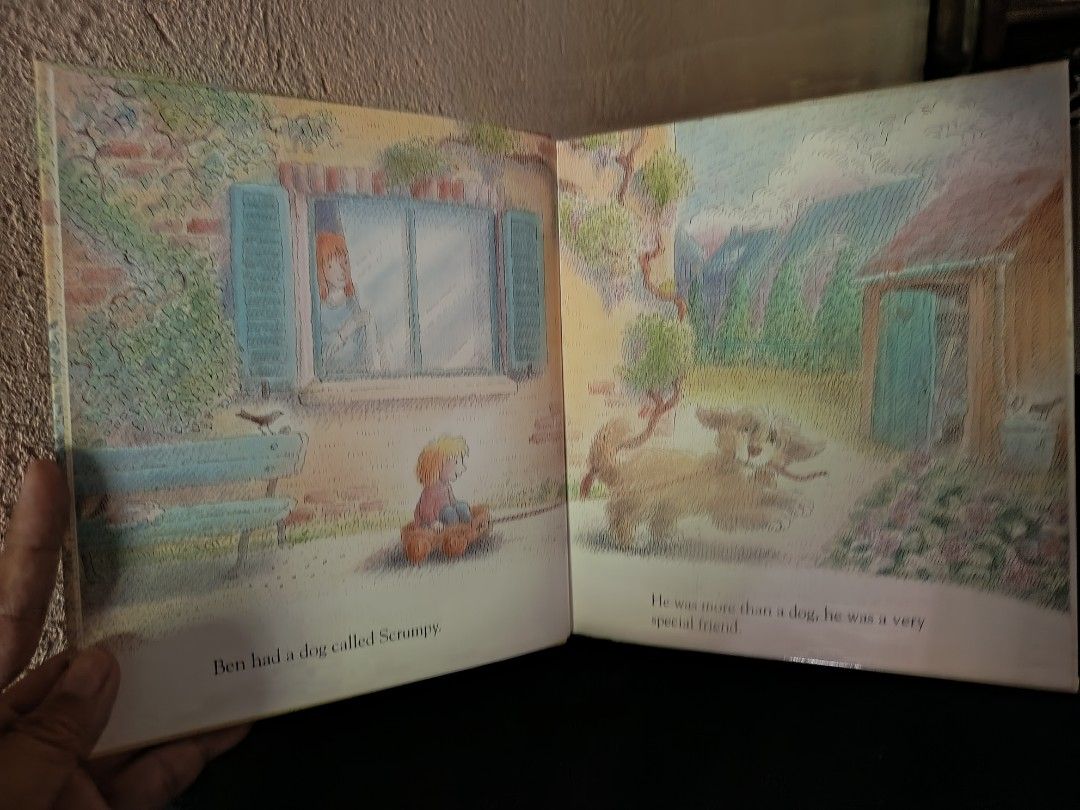 Scrumpy Children's Book by Elizabeth Dale (Category: Children's Books) located in Manila. Submitted by epicbird-0daf (Listing ID 1440061879, Image 3). Description: - Title: Scrumpy - Author: Elizabeth Dale - Illustrator: Frédéric Joos - Story: A heartwarming tale of a boy and his special dog, Scrumpy. - Adventures: Explores the park and the beach. - Ideal for: Young readers who love stories about friendship and pets..