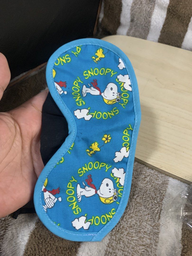 Snoopy eye patch / cover (Category: Other Accessories) located in Cabanatuan. Submitted by mjluxxejapan (Listing ID 1440133885, Image 1). Description: Fixed price. Free sz Bnew cond cotton tela maribay quality .