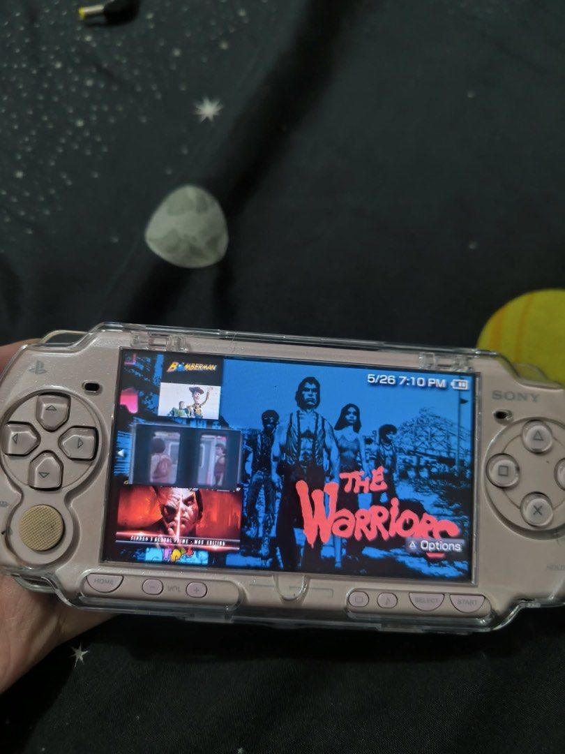 Sony PSP 2000 Rose Gold (negotiable) (Category: Others) located in Makati City. Submitted by valeriojc_ (Listing ID 1440107952, Image 3). Description: - Sony PSP 3000 in beautiful Rose Gold - Original AC adapter and charger included - Comes with a protective clear casing - Pre-loaded with popular games: Tekken 6, The Warriors, Tetris, Pokemon, and Zuma - Ready for gaming adventures anywhere! Description Inclusions: Crystal case 32gb microsd No is