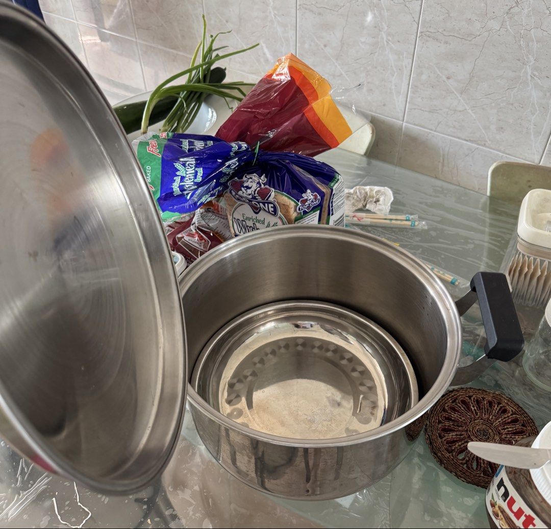 Stainless Steel Pot with Lid464545926591303681