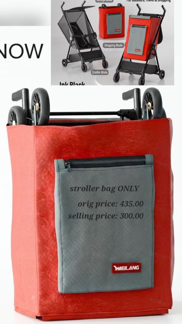 Stroller bag (Category: Strollers) located in Manila. Submitted by shantythings (Listing ID 1440051402, Image 1). Description: .