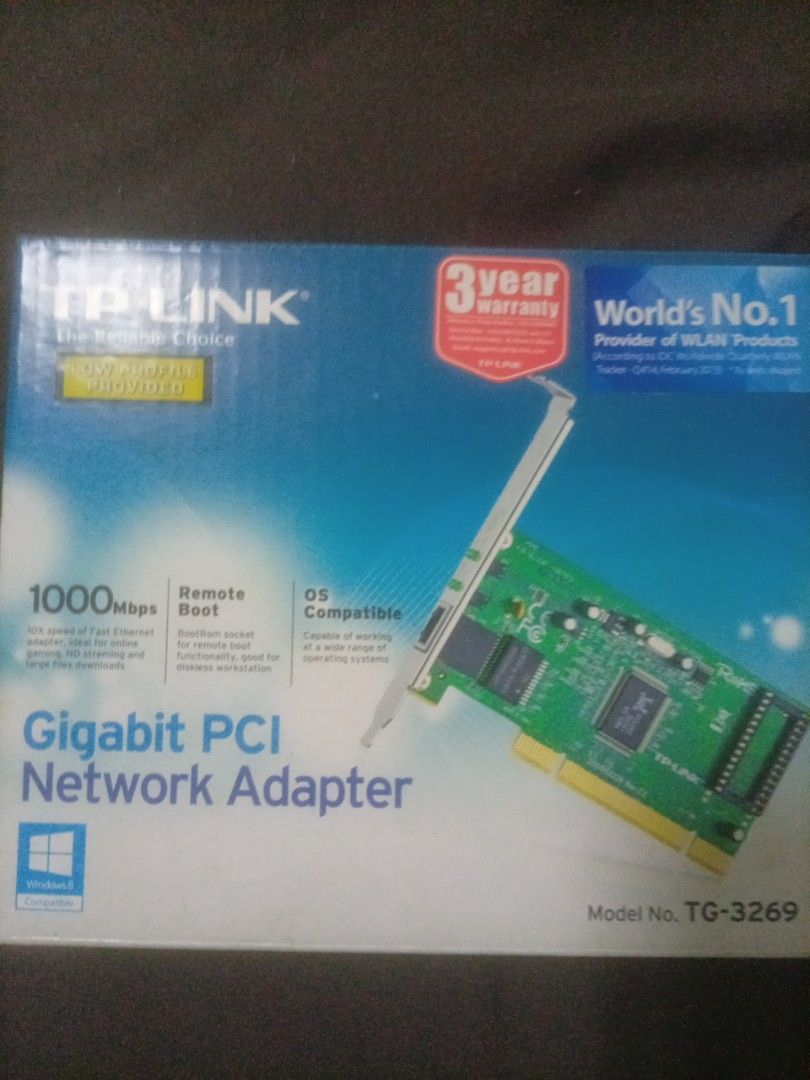 TP-Link TG-3269 Gigabit PCI Network Adapter464752659546787840