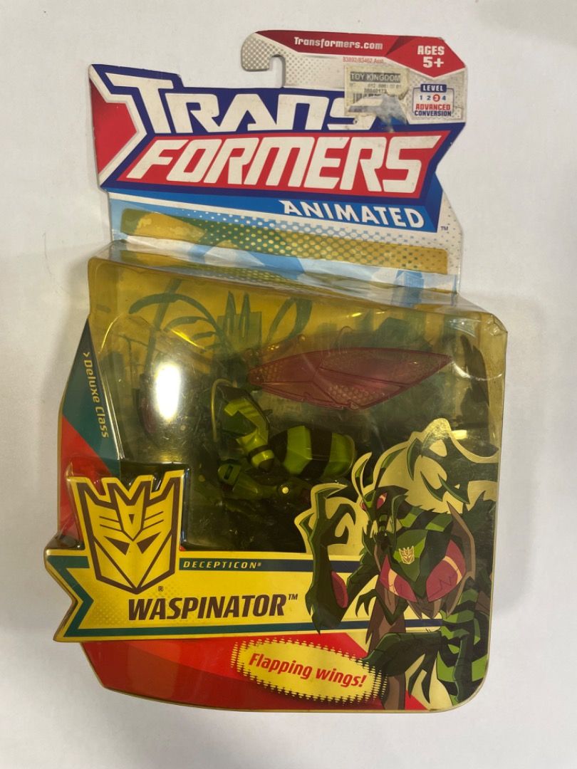 Transformers Animated collection (Category: Action & Battle Toys) located in Taguig. Submitted by clonedbricks (Listing ID 1427688650, Image 2). Description: Selling my Transformers Animated collection! Most are back in box! Big discounts vs. online market rate (50-70% off) Negotiable too! Deluxe Class - Optimus Prime vs. Megatron (BIB) | ✅ P1,799 only - Waspinator (BIB) | ✅ P2,999 only - Blurr (BIB w/ manual) | ✅ P3,499 only - Shockwave (BIB) | 