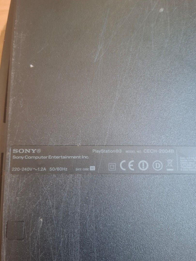 Untested Sony PlayStation 3 PS3 (Category: PlayStation) located in San Jose del Monte. Submitted by randomstuffs1 (Listing ID 1433118564, Image 3). Description: NO LBC COD/COP PAYMENT FIRST PRICE IS NEGOTIABLE Issues: • with visible marks and scratches from use • untested (not sure if working no wires to check) rfs: not being used no returns/refunds LBC: buyer shoulders sf Lalamove : buyer books shipping Payment: Gcash and Maya NO LBC COD/COP 📍s