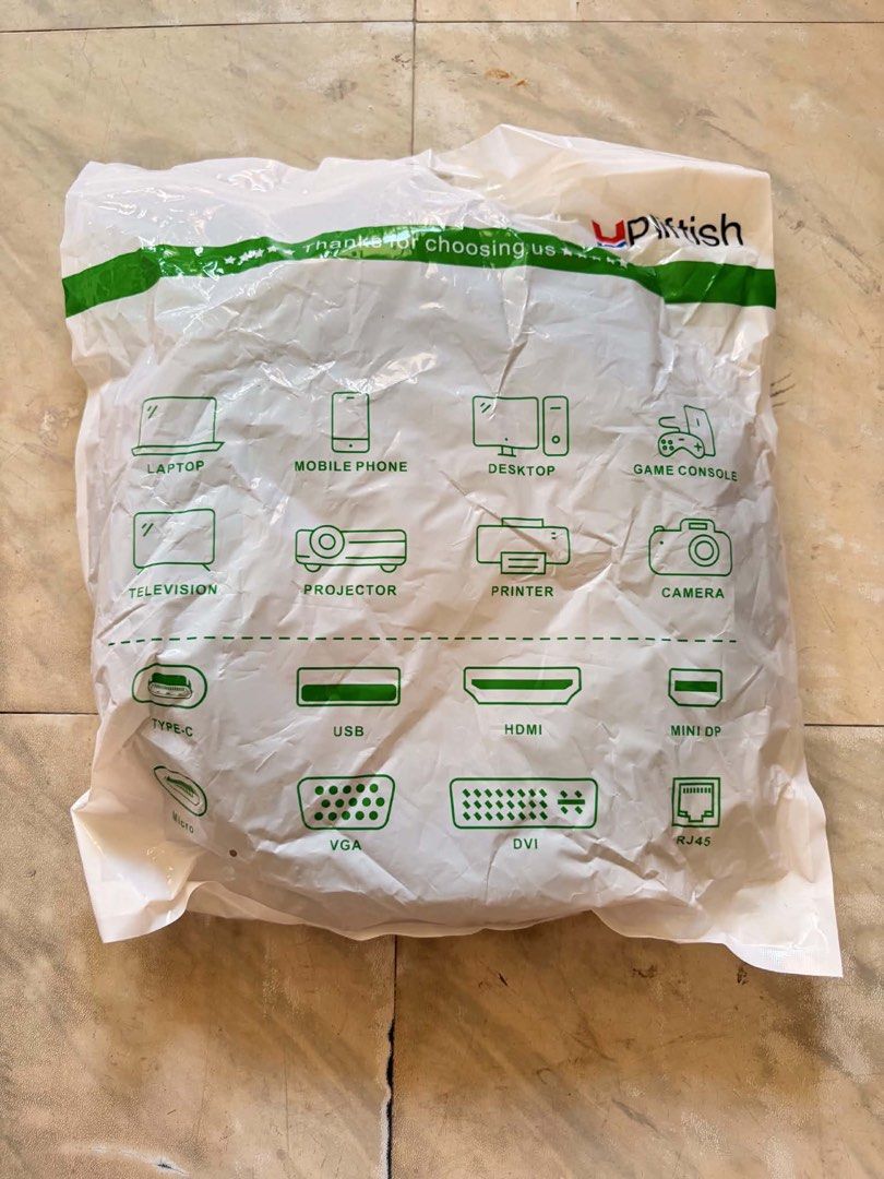 UPLIFISH HDMI Cable - High Speed (Category: Cables & Adaptors) located in Mandaluyong City. Submitted by mbermundo878372 (Listing ID 1440147151, Image 2). Description: For sale Lan cable Brand new ₱150 only - High-quality UPLIFISH HDMI cable for seamless connectivity. - Compatible with laptops, mobile phones, desktops, game consoles, televisions, projectors, printers, and cameras. - Durable construction ensures reliable and long-lasting performan