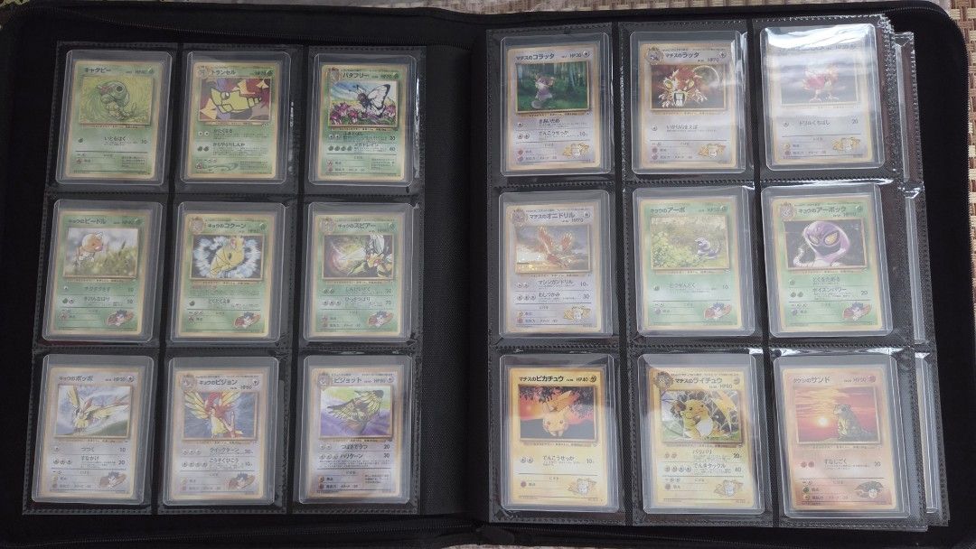 Vintage Pokemon Card - charizard / blastoise / venusaur / pikachu / gengar / mewtwo / dragonite / mew / Gym Heroes / complete mixed set kanto 151 / Japanese JP Collection old back (Category: Toys & Games) located in Singapore. Submitted by happyfox_19 (Listing ID 1436153008, Image 2). Description: SELLING OR TRADING AS FULL SET ONLY. *Do not ask for individual prices. (This is not master set, just complete 151 kanto pokedex + others PM for images