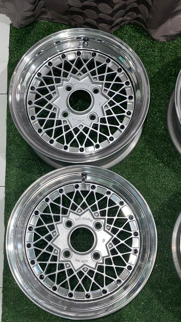 Volks Racing Mesh Rim Volk Racing Mesh Rims (Set of 4), Auto Accessories on Carousell