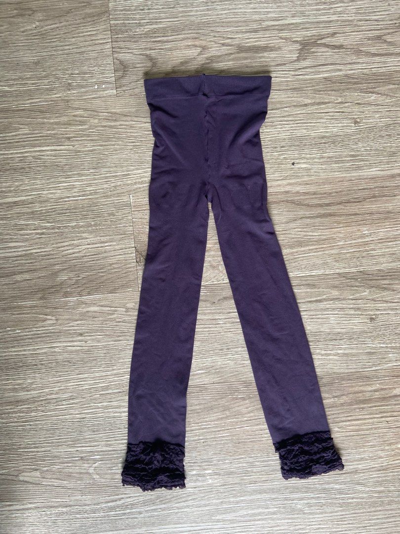 Whimsical Purple Lace Tights (Category: Other Bottoms) located in Manila. Submitted by catlia (Listing ID 1440014911, Image 2). Description: Never been used.