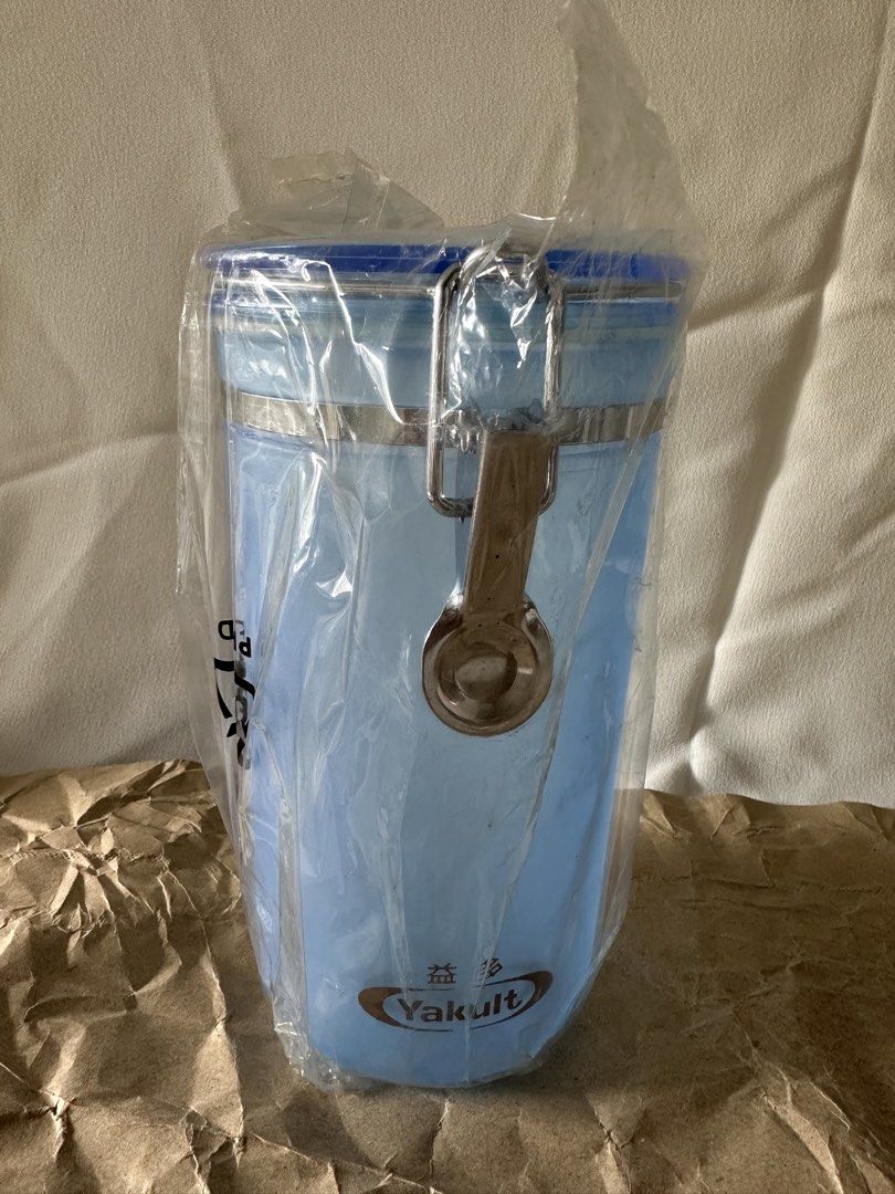 Yakult Blue Storage Container with Clip Lock Lid464683123427911680