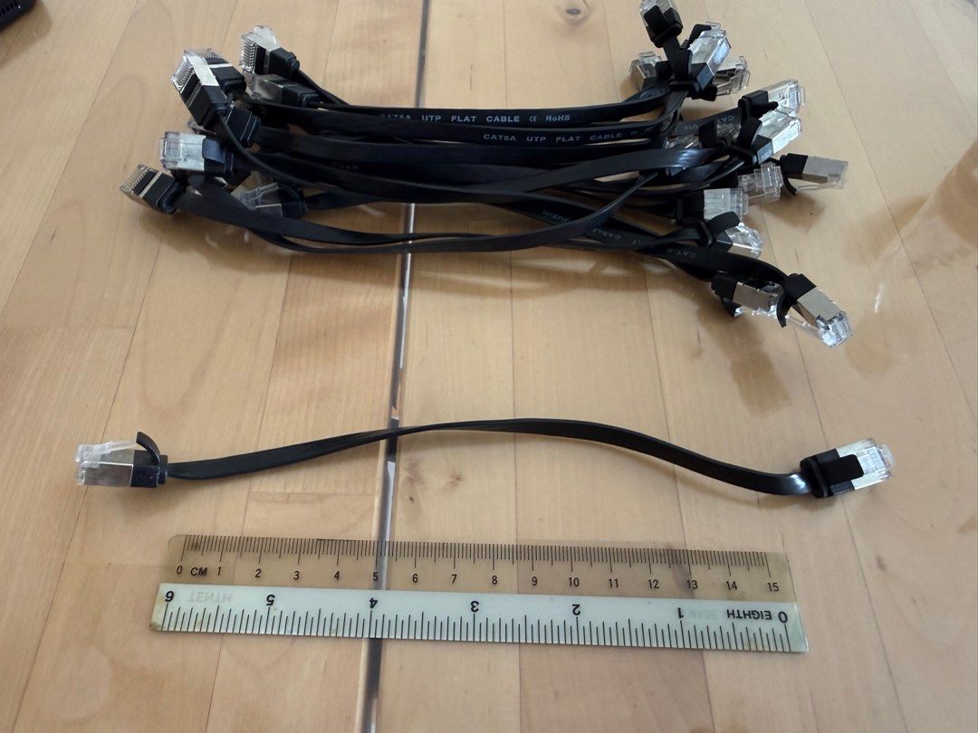 15cm CAT6 patch cable (15 pcs)465969687876096001