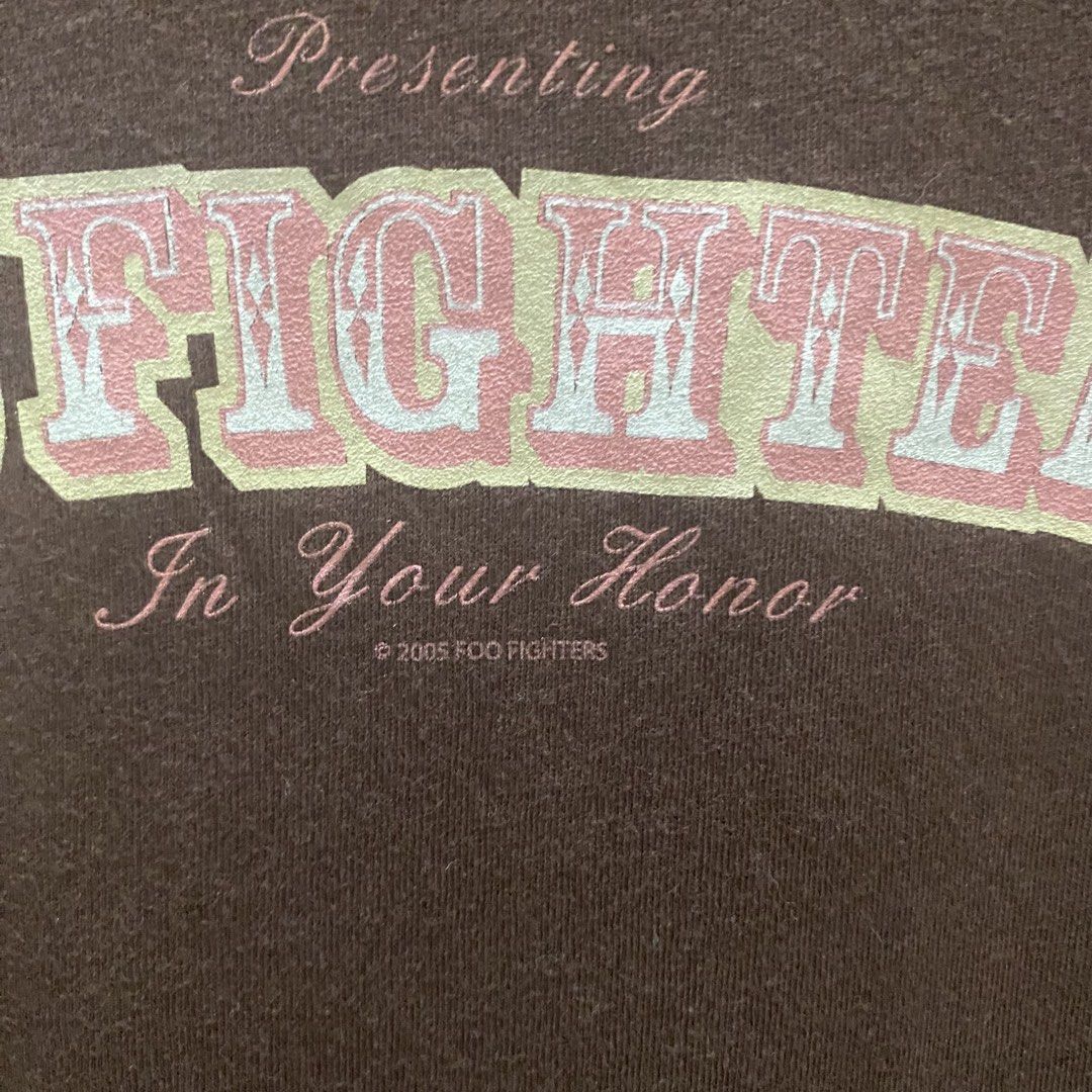 2005 Foo Fighters Band Shirt (Category: Shirts) located in Legazpi City. Submitted by southeastjunkies (Listing ID 1440245685, Image 3). Description: 2005 Foo Fighters Vintage Band Shirt 17.5x27 No Issue.