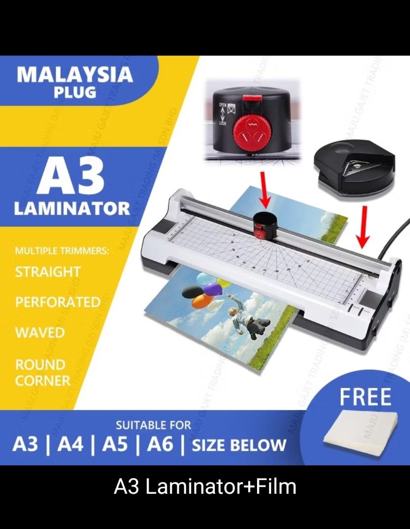 A3 laminator + trimmer465981431612057600