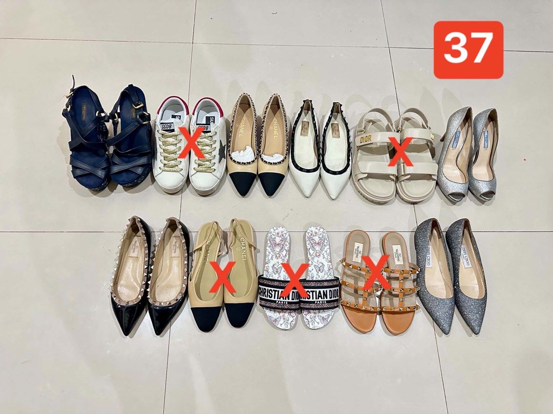 Assorted Women's Shoes - Size 37 (Category: Flats & Sandals) located in Marikina City. Submitted by selyndee (Listing ID 1440313447, Image 1). Description: sizs 37.