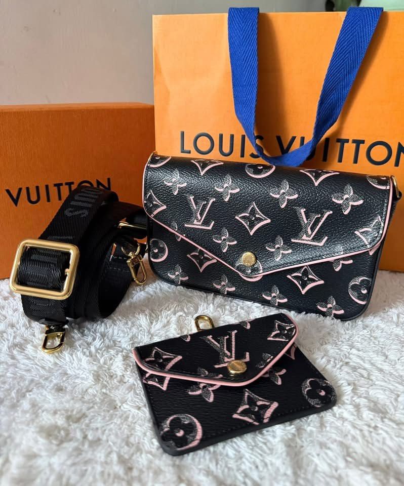 Authentic LV Felicie Strap & Go Handbag (Category: Luxury Bags & Wallets) located in Quezon City. Submitted by jhaediah (Listing ID 1375271212, Image 1). Description: Felicie Strap & Go Handbag Limited Edition 💕5.27 Microchip Guaranteed Authentic Comes with Box,Dust bag,Card .