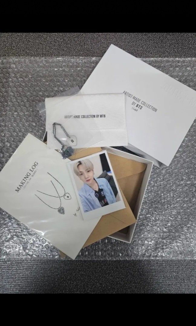 BTS Suga Artist Made Collection Silver Necklace (Category: Necklaces) located in Taguig. Submitted by albumshop (Listing ID 1440325865, Image 1). Description: Interest Check~ wts lfb DOP: Payo ETA: 4-5 weeks.