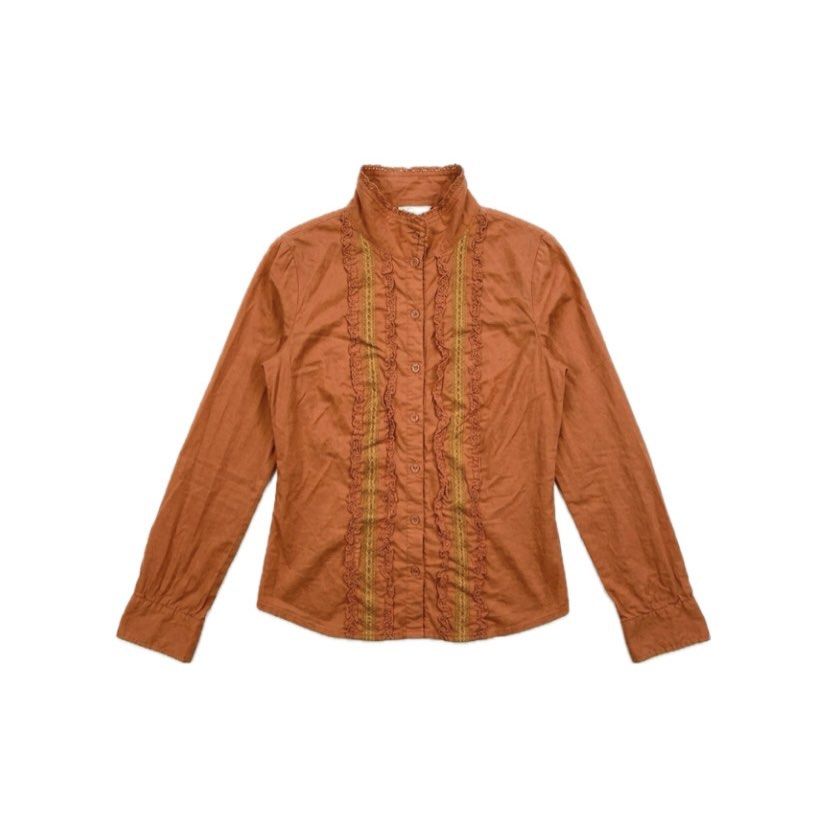 Burnt Orange Victorian Longsleeves Top (Category: Longsleeves) located in Manila. Submitted by catlia (Listing ID 1440205964, Image 1). Description: .
