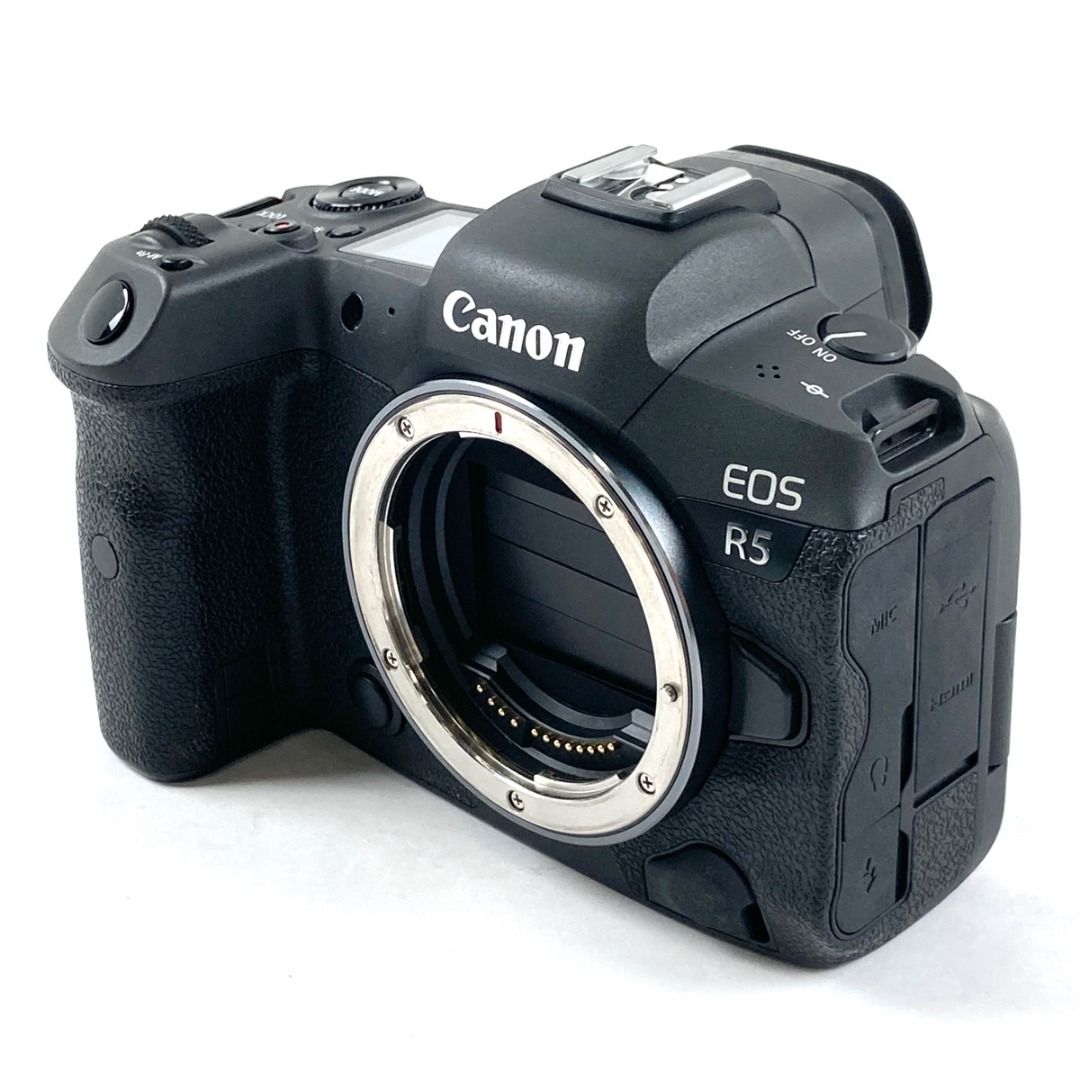 Canon EOS R5 Body Digital Mirrorless Interchangeable Lens Camera [Used ...