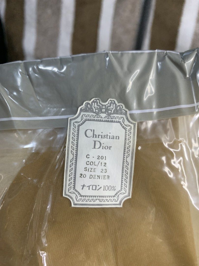 Christian Dior stockings (Category: Socks & Tights) located in Cabanatuan. Submitted by mjluxxejapan (Listing ID 1440275531, Image 3). Description: Fixed price Bnew sealed .. manipis lng po to Details posted .