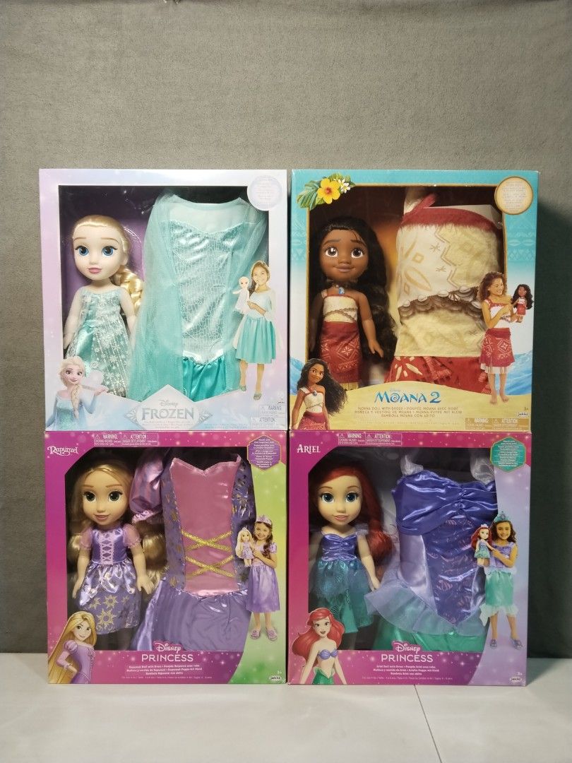 Disney Princess Gift Set Doll and Costume (Category: Babies & Kids Fashion) located in General Trias. Submitted by noahslittletreasure (Listing ID 1440323665, Image 1). Description: Brand New Disney Princess Gift Set Doll and Costume (Best fits 3(toddler)-6 (petite)).