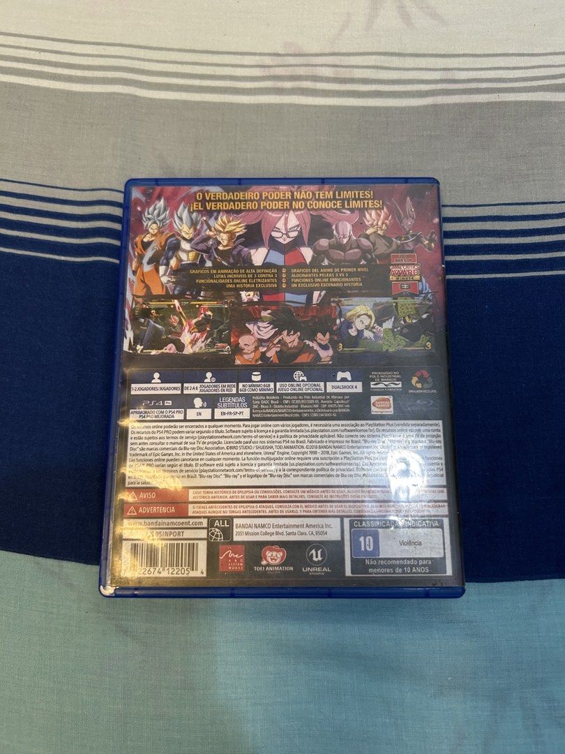 DRAGONBALL FIGHTERZ PS4 (Category: PlayStation) located in Las Pinas. Submitted by opgamingandcollectibles (Listing ID 1440248081, Image 2). Description: DRAGONBALL FIGHTERZ SLIGHTLY USED COD GCASH LALAMOVE.