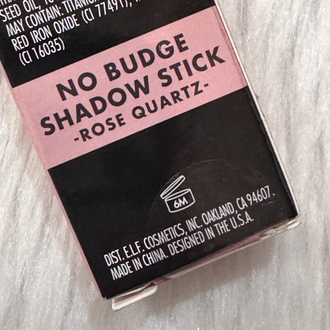 e.l.f No Budge Shadow Stick Rose Quartz (Category: Makeup) located in Las Pinas. Submitted by defg35 (Listing ID 1440231383, Image 3). Description: New.