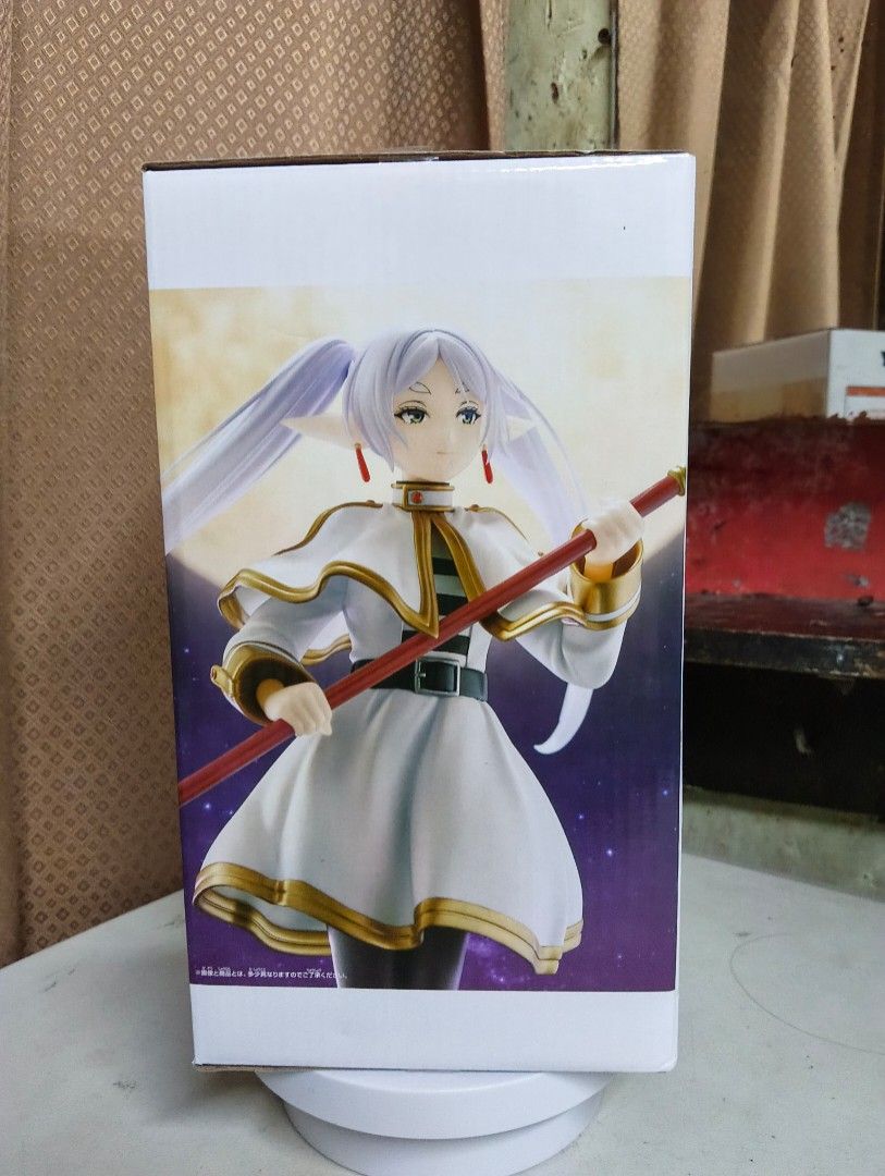 Frieren: Beyond Journey's End, Grandista Frieren (Category: Toys & Games) located in Manila. Submitted by dahdaaa (Listing ID 1440359650, Image 3). Description: ↛ Condition: Mint in Box (no clam/bb) ↛ can provide any proofs ↛ MOP: Cash/Gcash ↛ MOD: LBC, Lalamove, J&T or Pick up ↛ MEET UP: SM Sta.Mesa/Quiapo Church/Savemore Nagtahan/Vicente Cruz, España Blvd ↛ LOC: Sampaloc/Quiapo, Manila.