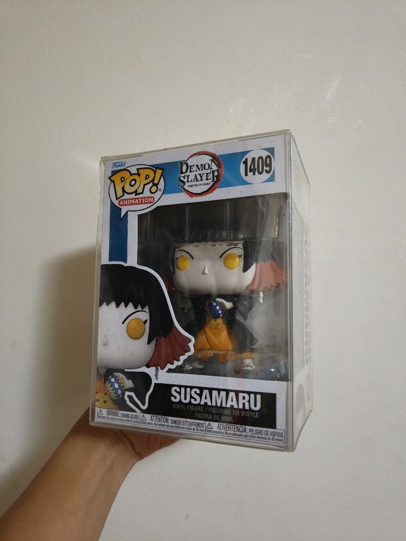 Funko Pop Animation Demon Slayer Susamaru #1409 (Category: Figurines & Statues) located in Caloocan City. Submitted by adtreytrece (Listing ID 1440289880, Image 1). Description: - Funko Pop Figure: Susamaru (Demon Slayer) - Model Number: #1409 - Ideal for: Demon Slayer fans and collectors..