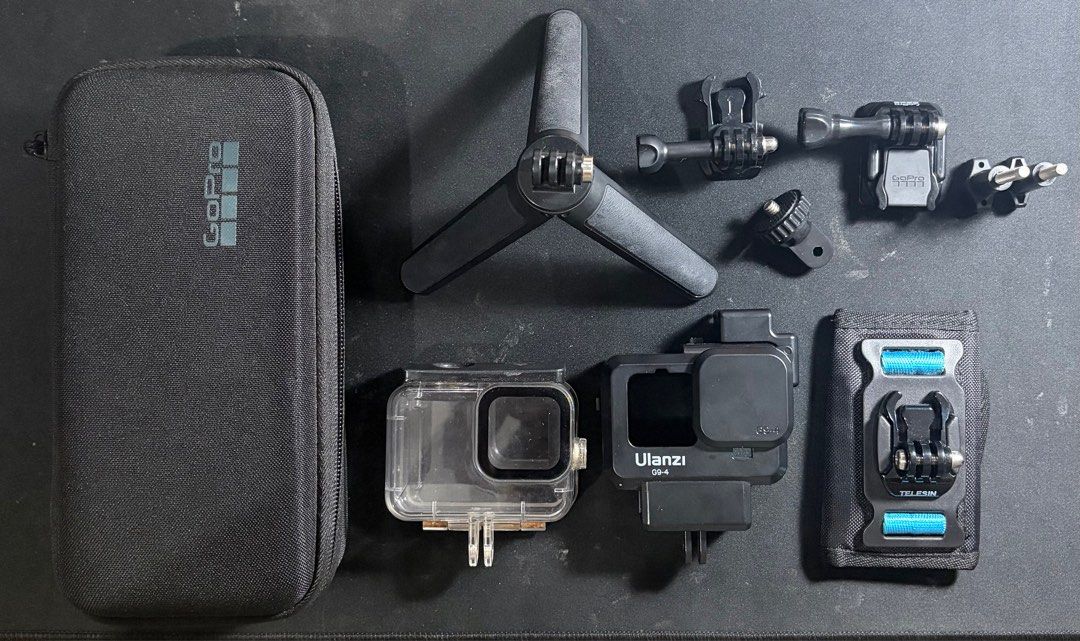 Go Pro Hero 10 (Category: Cameras) located in Pasig City. Submitted by angelo.o (Listing ID 1440203309, Image 2). Description: Go Pro Hero 10 Black • Inclusions: original travel bag, original battery, helmet mount, small tripod • Still in good condition • Loc: Ayala Feliz | Sta Lucia ₱8,495.