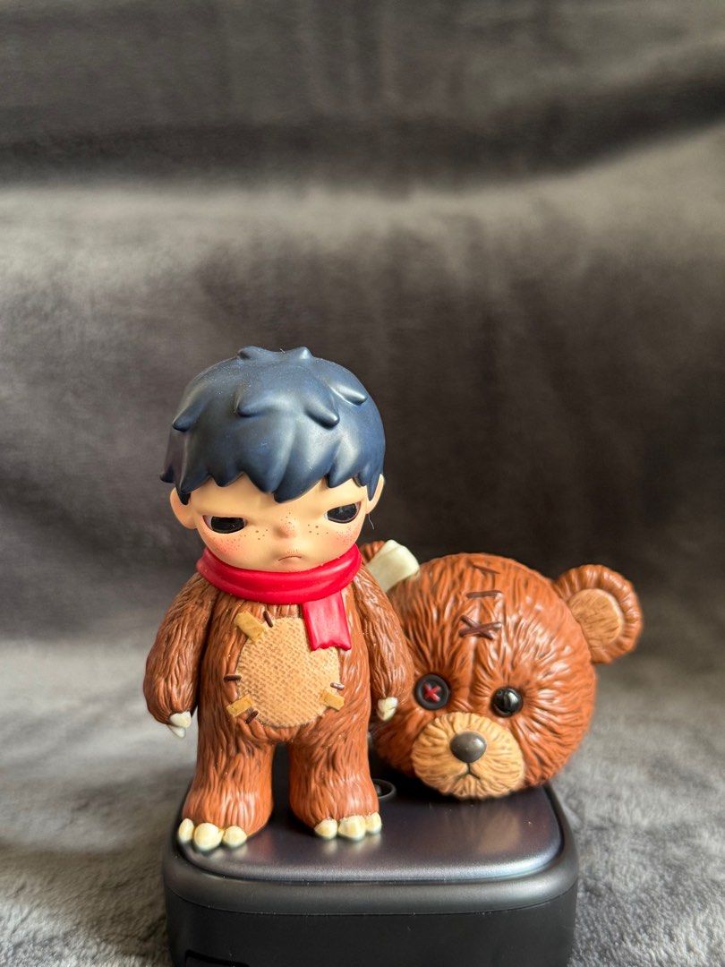 Hirono SUPER SALE! (Category: Designer & Blind Box Toys) located in Las Pinas. Submitted by yviestments (Listing ID 1440256477, Image 2). Description: HIRONO SUPER SALE The Aviator - 500 Burst - 500 Kung Fu - 950 ❌ SOLD Yin Yang - 950❌ SOLD Mantel - 650 Cabin - 500 Guardian - 500 Shelter Secret Bear - 5,000 MOD: J&T or Lalamove MOP: GCASH / GOTYME.