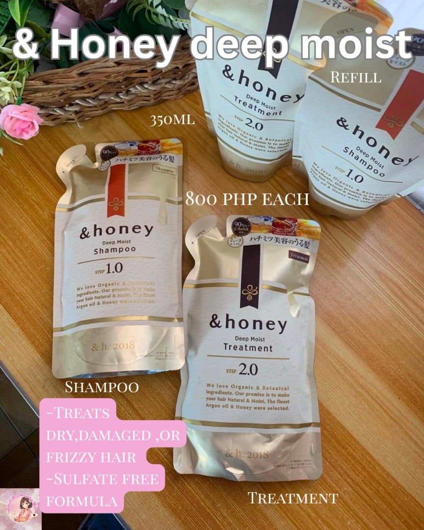 &Honey Melty &Honey Deep Moist (Category: Hair) located in Taguig. Submitted by eunice.bags (Listing ID 1440262892, Image 2). Description: & Honey Melty Shampoo & Honey Melty Treatment &Honey Deep Moist Shampoo &Honey Deep Moist Treatment.