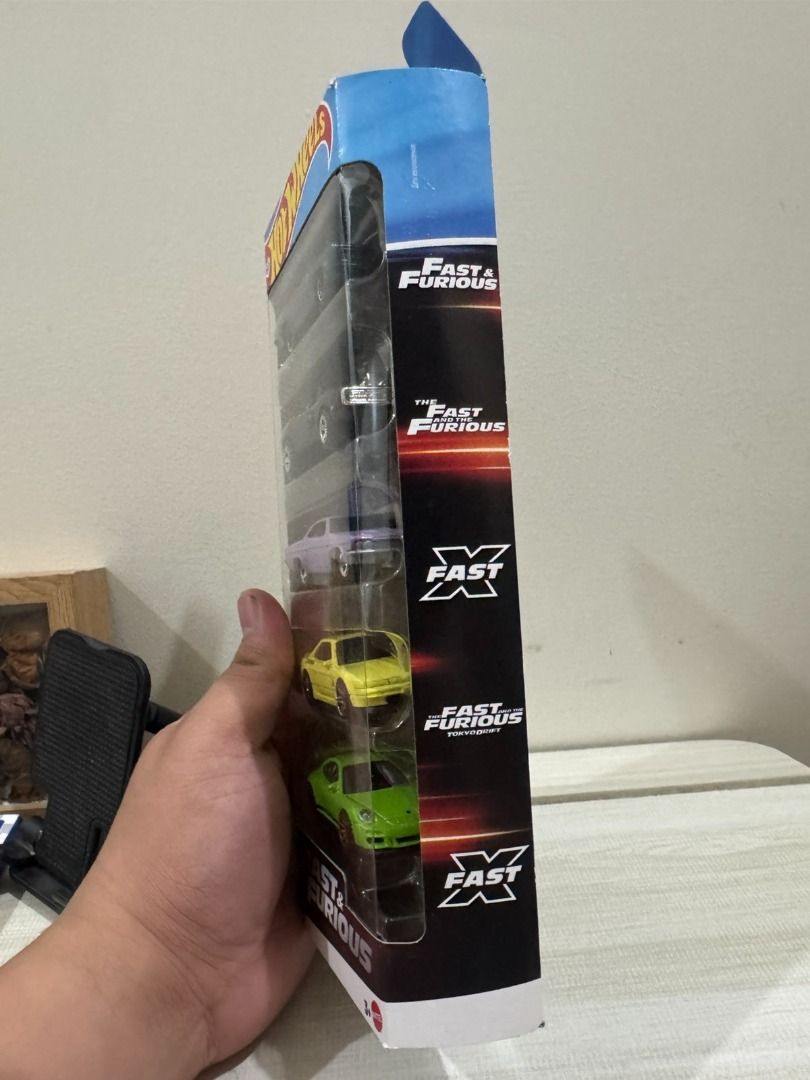 Hot Wheels 2025 Fast and Furious 5-pack (Category: Vehicle & Diecast Models) located in Pasig City. Submitted by zanderlouie24 (Listing ID 1440338450, Image 2). Description: Hot Wheels 2025 Fast and Furious 5-pack +Shipping fee: Lalamove kung within Metro Manila and LBC pag outside Metro Manila.