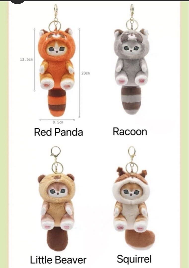 [INSTOCK] Mofusand Animal Racoon Beaver Panda Squirrel Mofusand Plush ...