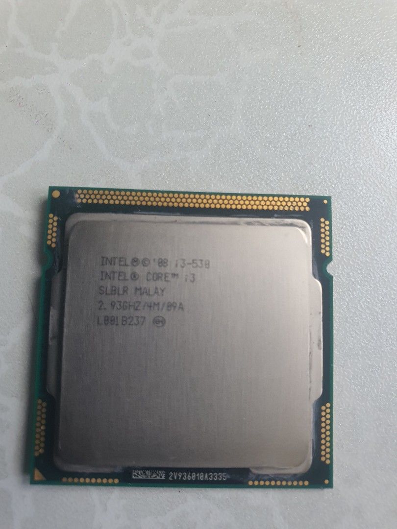 Intel Core i3-538 2.93GHz CPU Processor465509410994268160