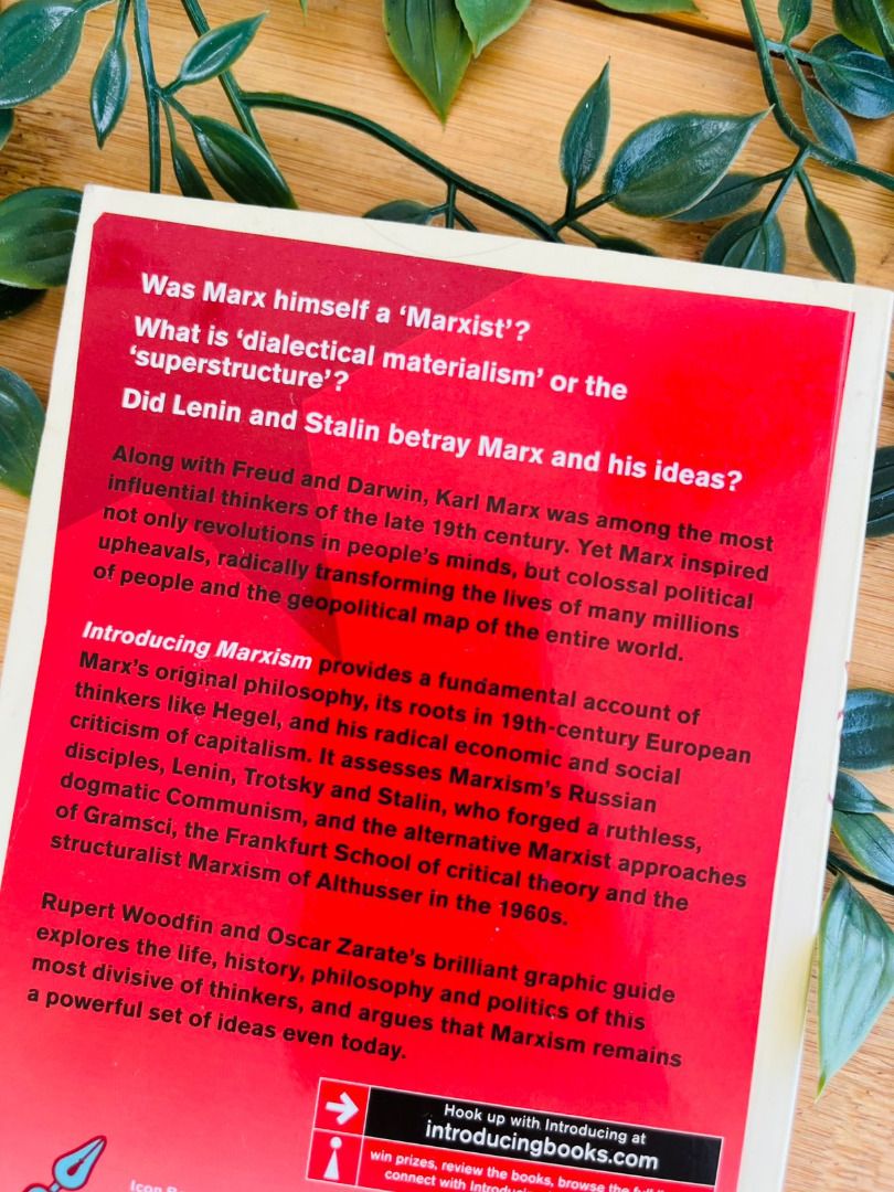 Introducing Marxism: A Graphic Guide by Rupert Woodfin (Category: Storybooks) located in Antipolo. Submitted by simpleboy0 (Listing ID 1440298705, Image 3). Description: .
