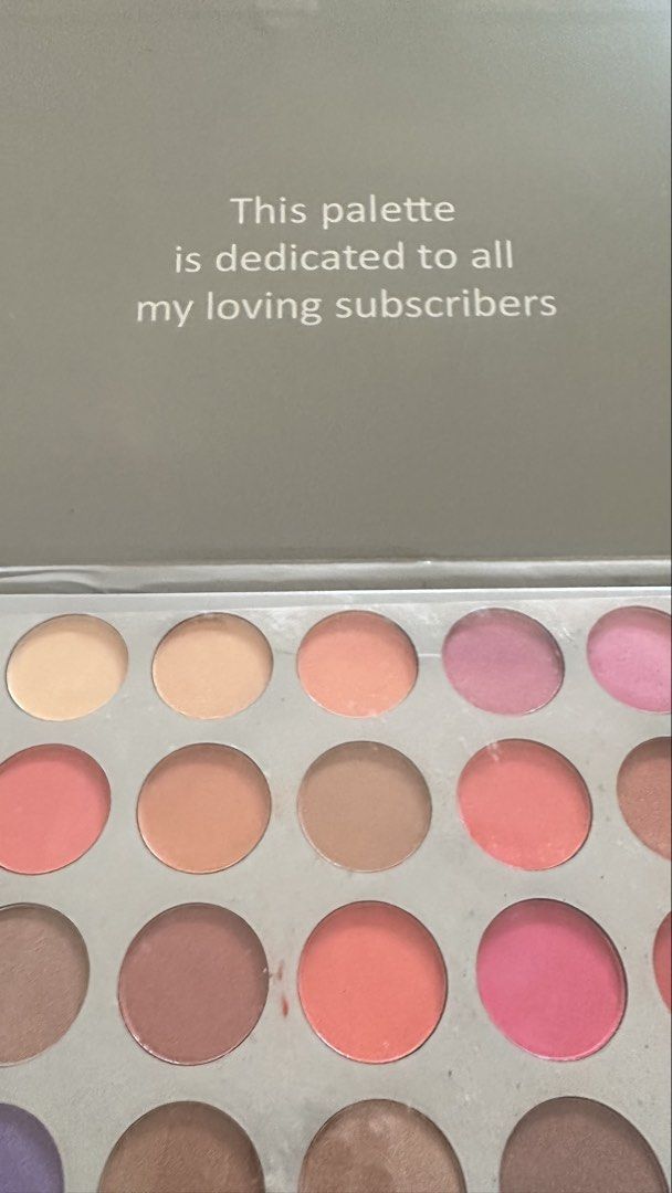 Jaclyn Hill x Sunisa eyeshadow palette (Category: Makeup) located in Paranaque City. Submitted by nixsscloset (Listing ID 1440233689, Image 2). Description: Hardly used but package was a bit dented.. eyeshadows all mostly unused, swatched at the most.. Jaclyn Hill with Sunisa.. summery daytime and night time eye shadow shades.. very pretty.