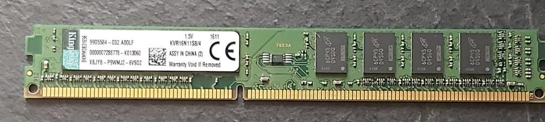 Kingston DDR3 RAM Module 4GB465392613490708480