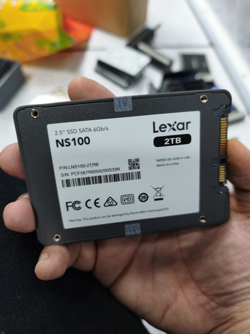 Lexar 2tb and used 2tb samsung465401301990778881